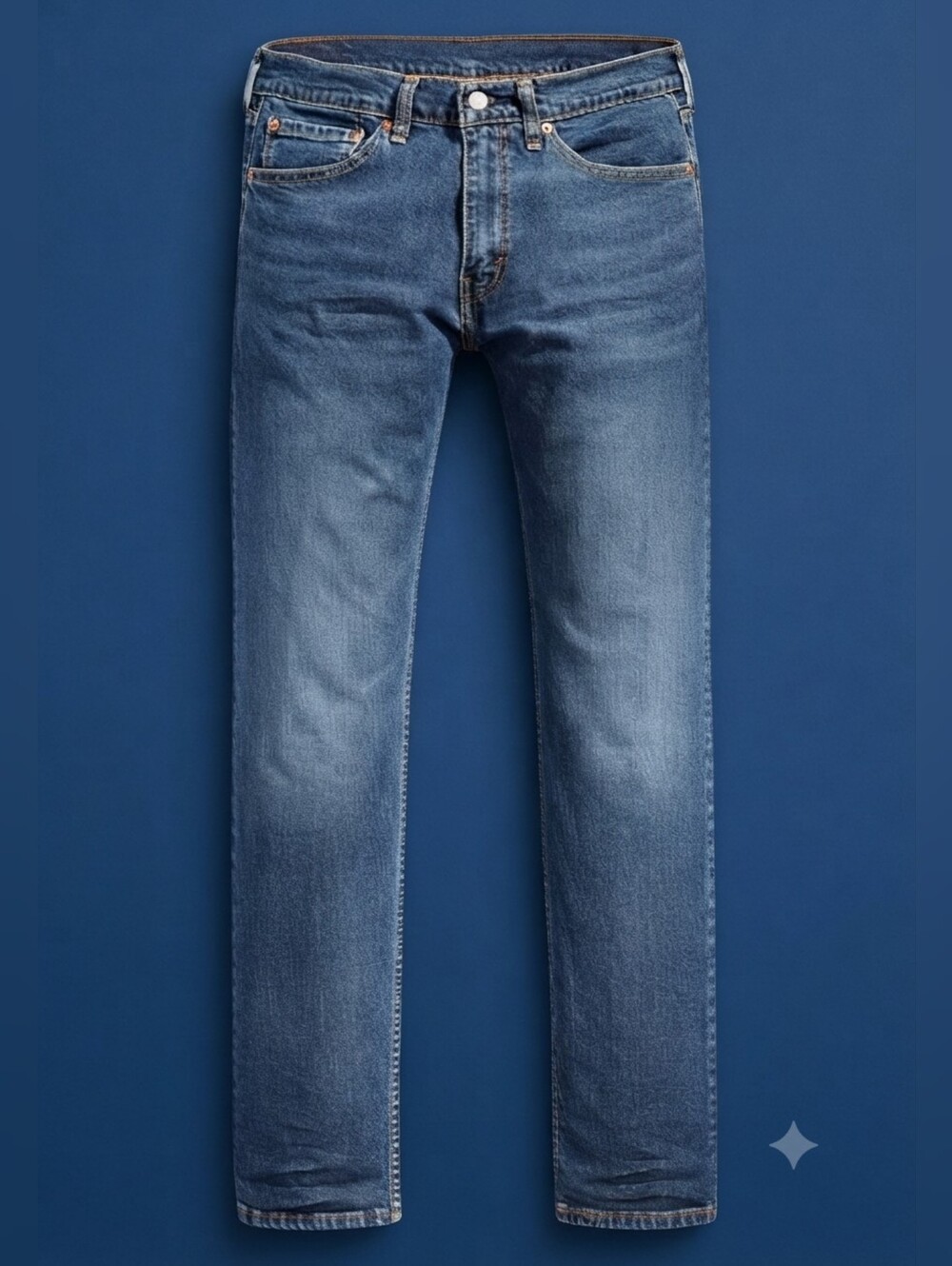 Men's Levi's 505 Regular Fit Jeans, Indigo Size 36X29.